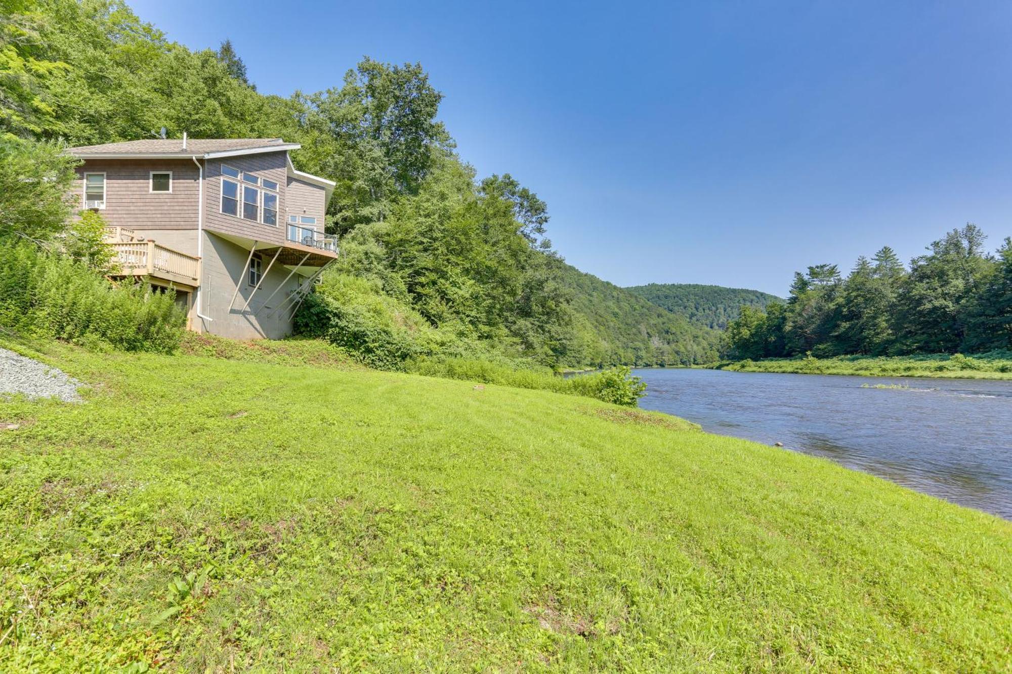 Pet-Friendly Hancock Home On The Delaware River! Starlight Exterior photo