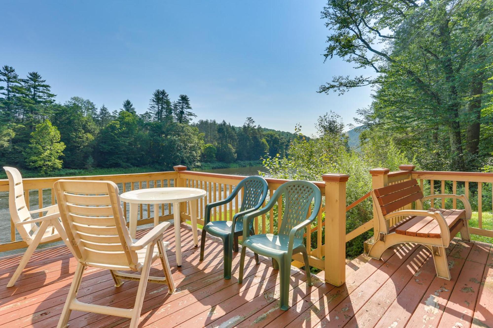 Pet-Friendly Hancock Home On The Delaware River! Starlight Exterior photo