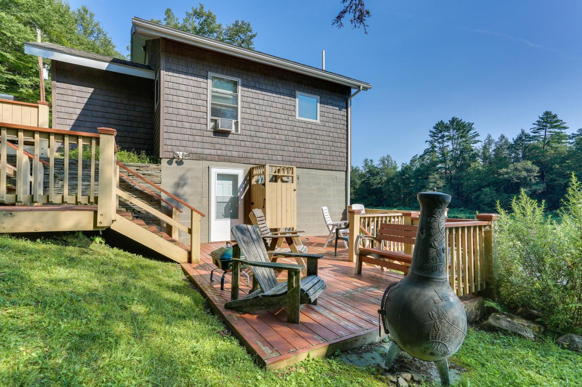 Pet-Friendly Hancock Home On The Delaware River! Starlight Exterior photo